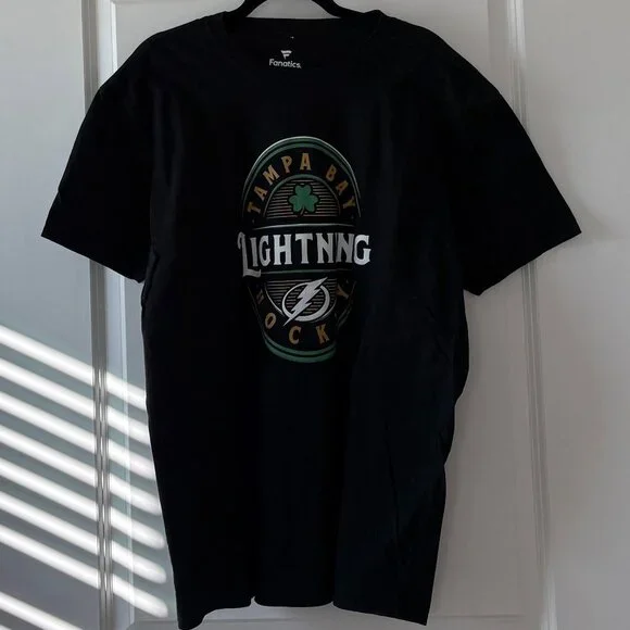 Bongo Tampa Bay Lightning Hockey Ball Cap and XL T-Shirt - Picture 4 of 10